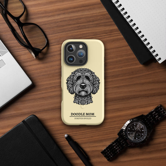 Doodle Lover Yellow iPhone® Case – MagSafe Compatible Dog Mom Gift